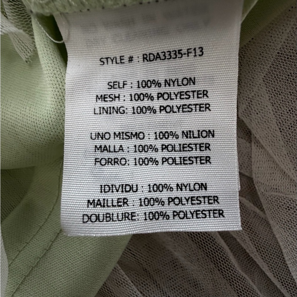 Anthropologie sage green mini dress Size Small - Picture 10 of 10